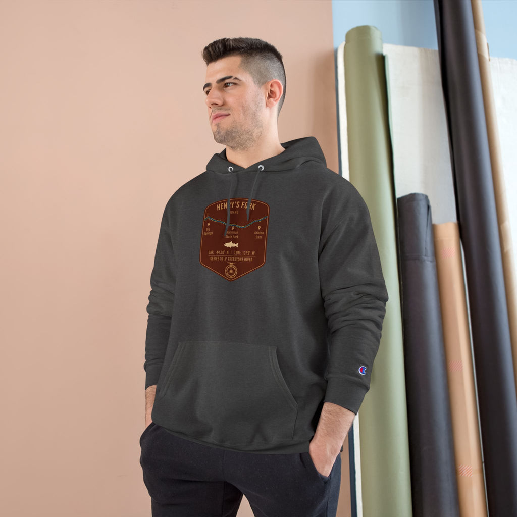Henry's Fork Patch Graphic Hoodie | Outdoor Adventure