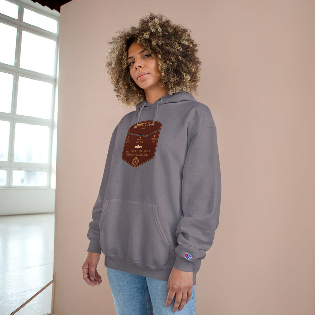 Henry's Fork Patch Graphic Hoodie | Outdoor Adventure