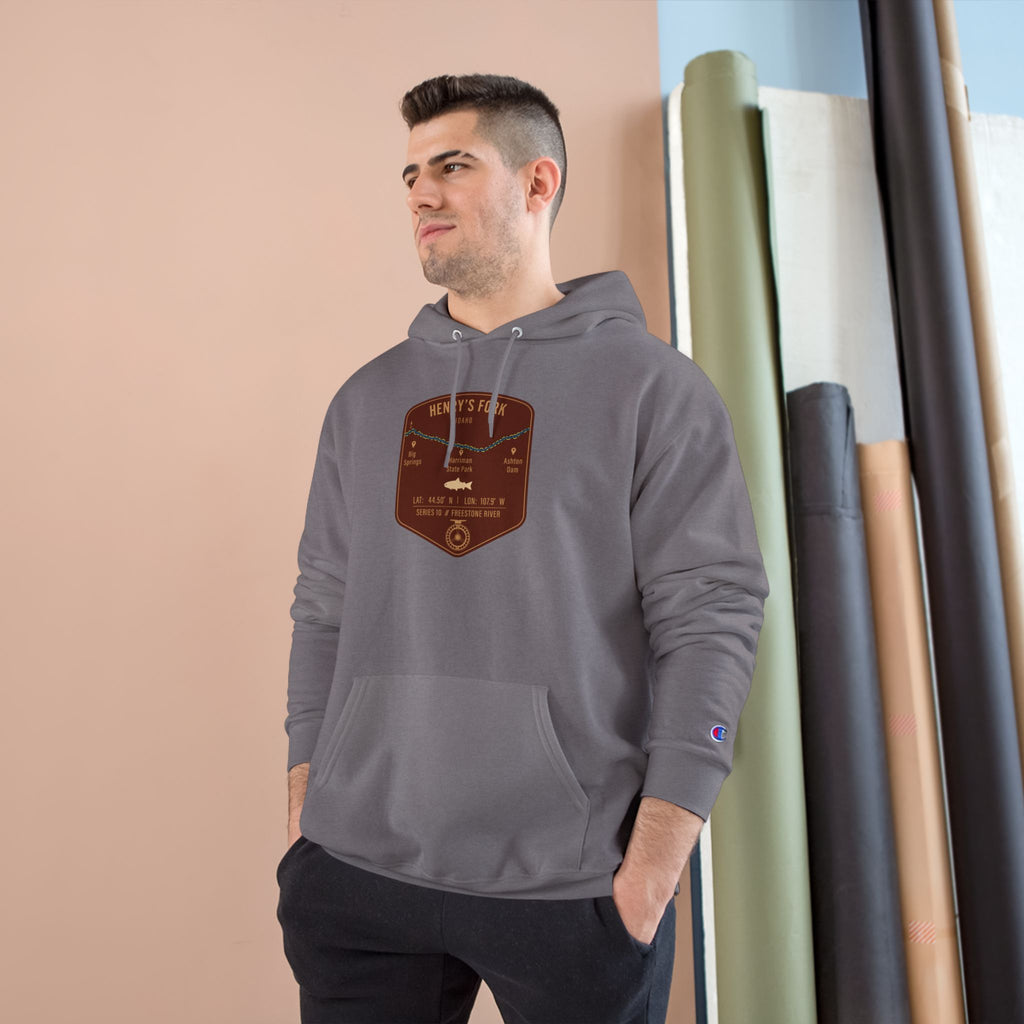 Henry's Fork Patch Graphic Hoodie | Outdoor Adventure