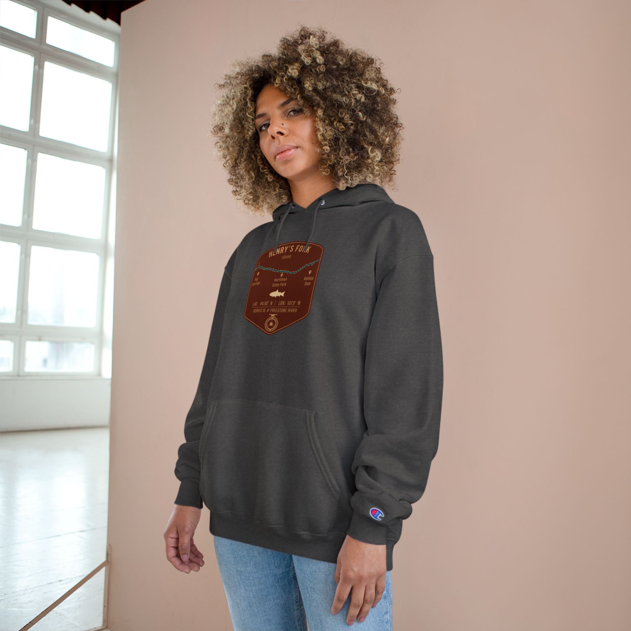 Henry's Fork Patch Graphic Hoodie | Outdoor Adventure