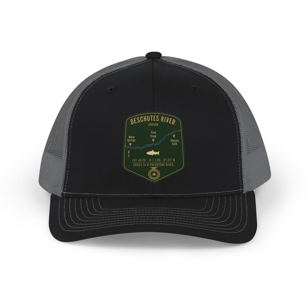 Deschutes River Fishing Map Trucker Hat | Richardson 112