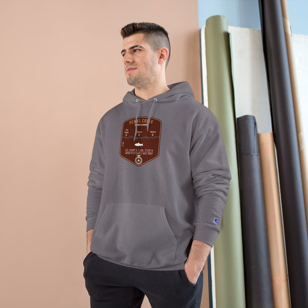 Penns Creek Patch Graphic Hoodie | Outdoor Adventure
