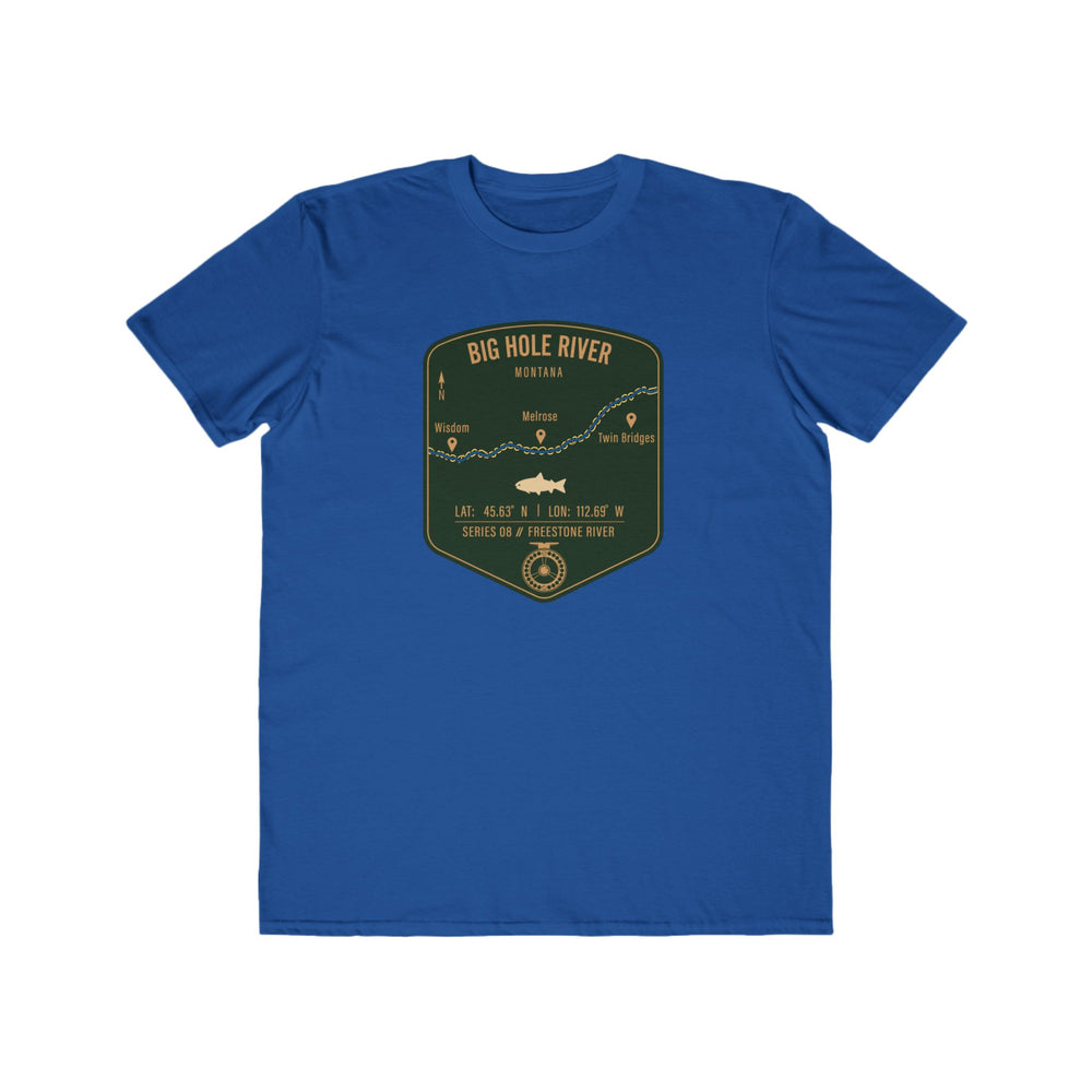 Big Hole River Fishing Map | Lightweight Cotton Trout Tee