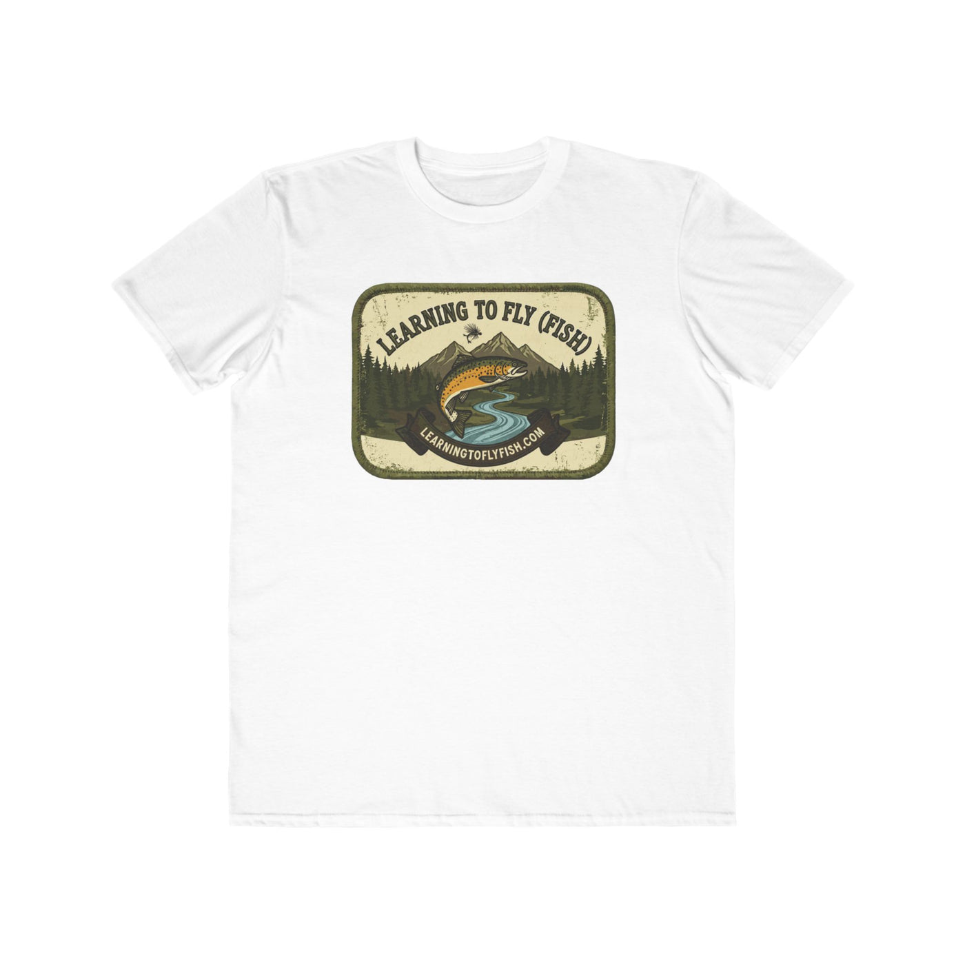 Learning to Fly (Fish) | Lightweight Cotton Trout Tee