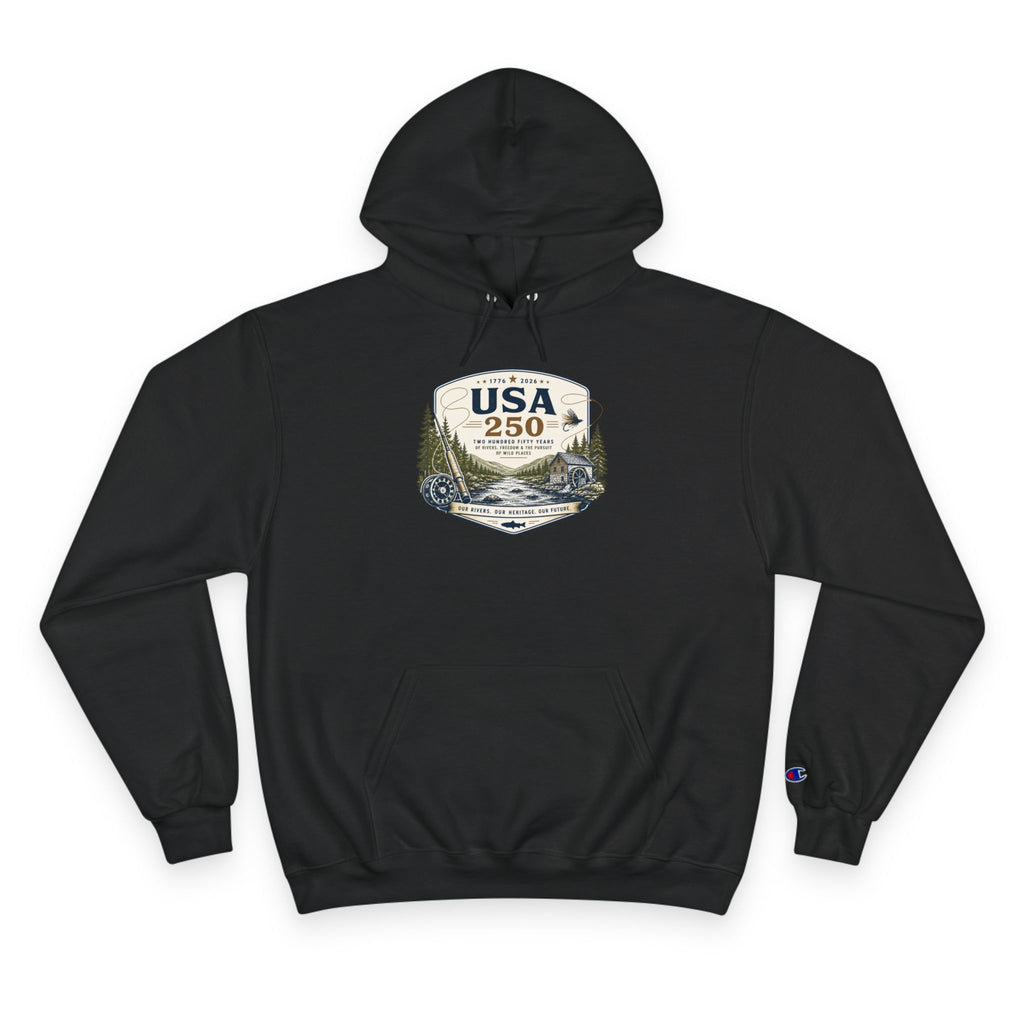 USA 250 River Heritage | Light Badge Graphic Hoodie
