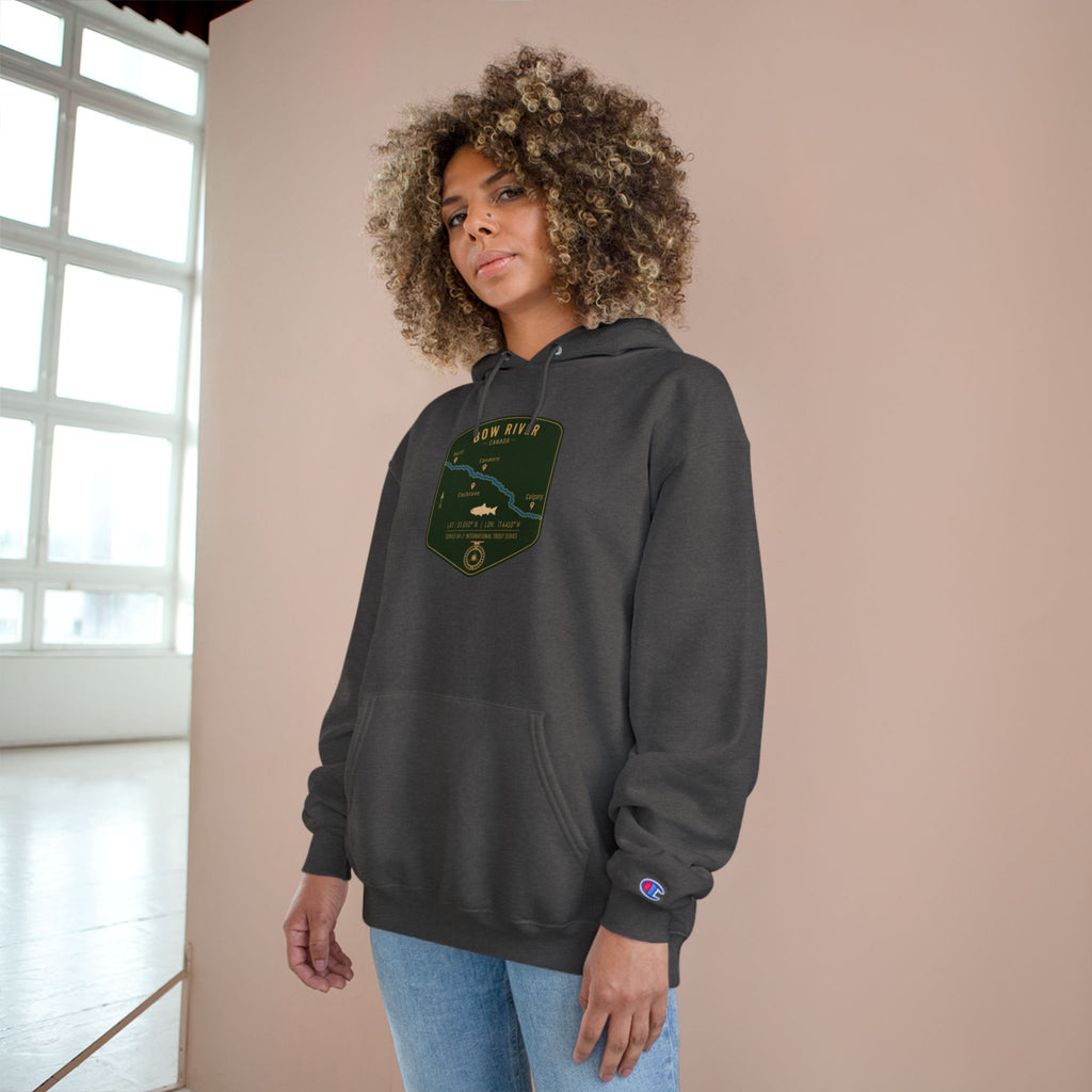 Global Series - Bow River Canada Patch Graphic Hoodie | Outdoor Adventure
