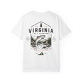 Virginia - State Fly Fishing Badge — Rugged Cotton Tee