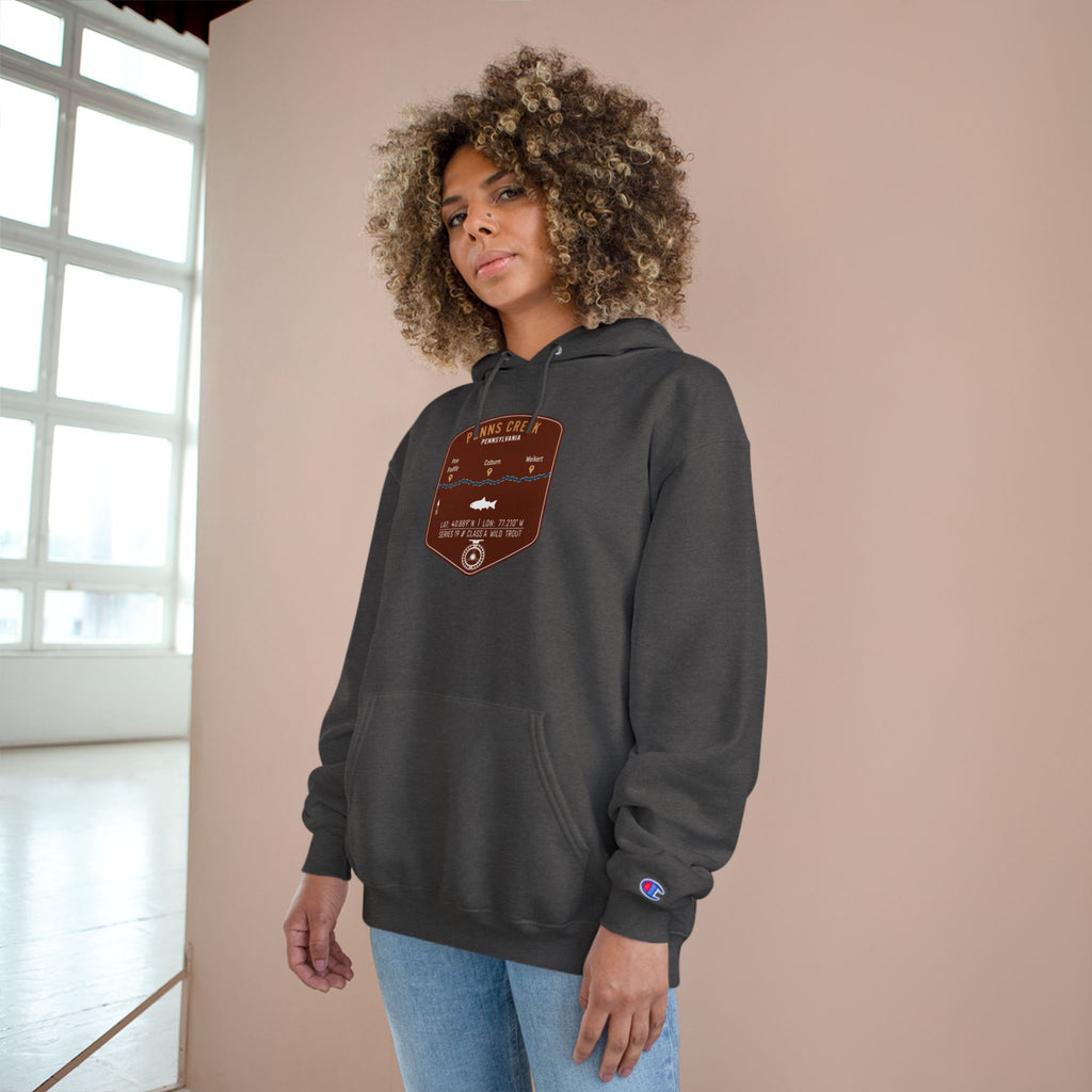 Penns Creek Patch Graphic Hoodie | Outdoor Adventure