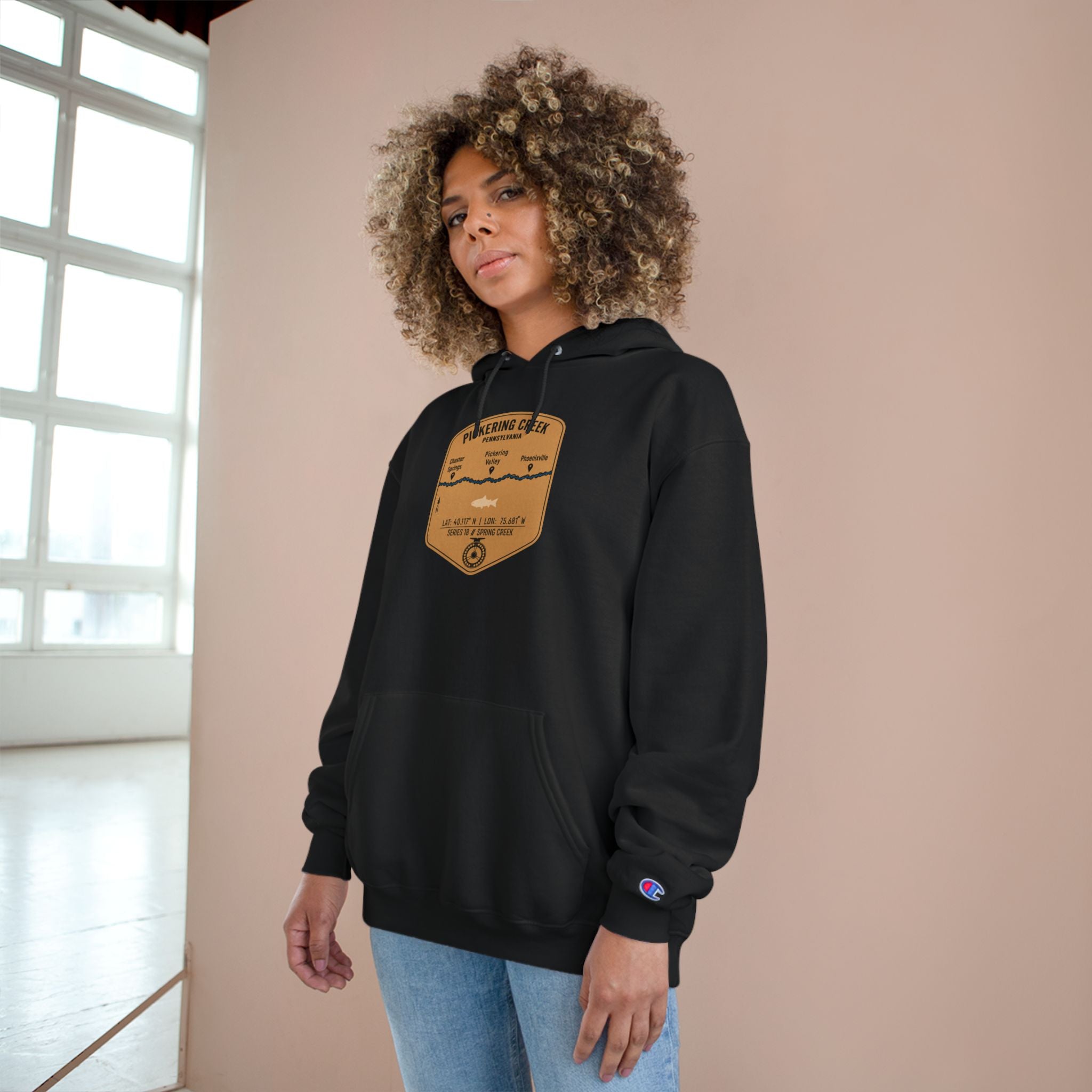 Pickering Creek Patch Graphic Hoodie | Outdoor Adventure