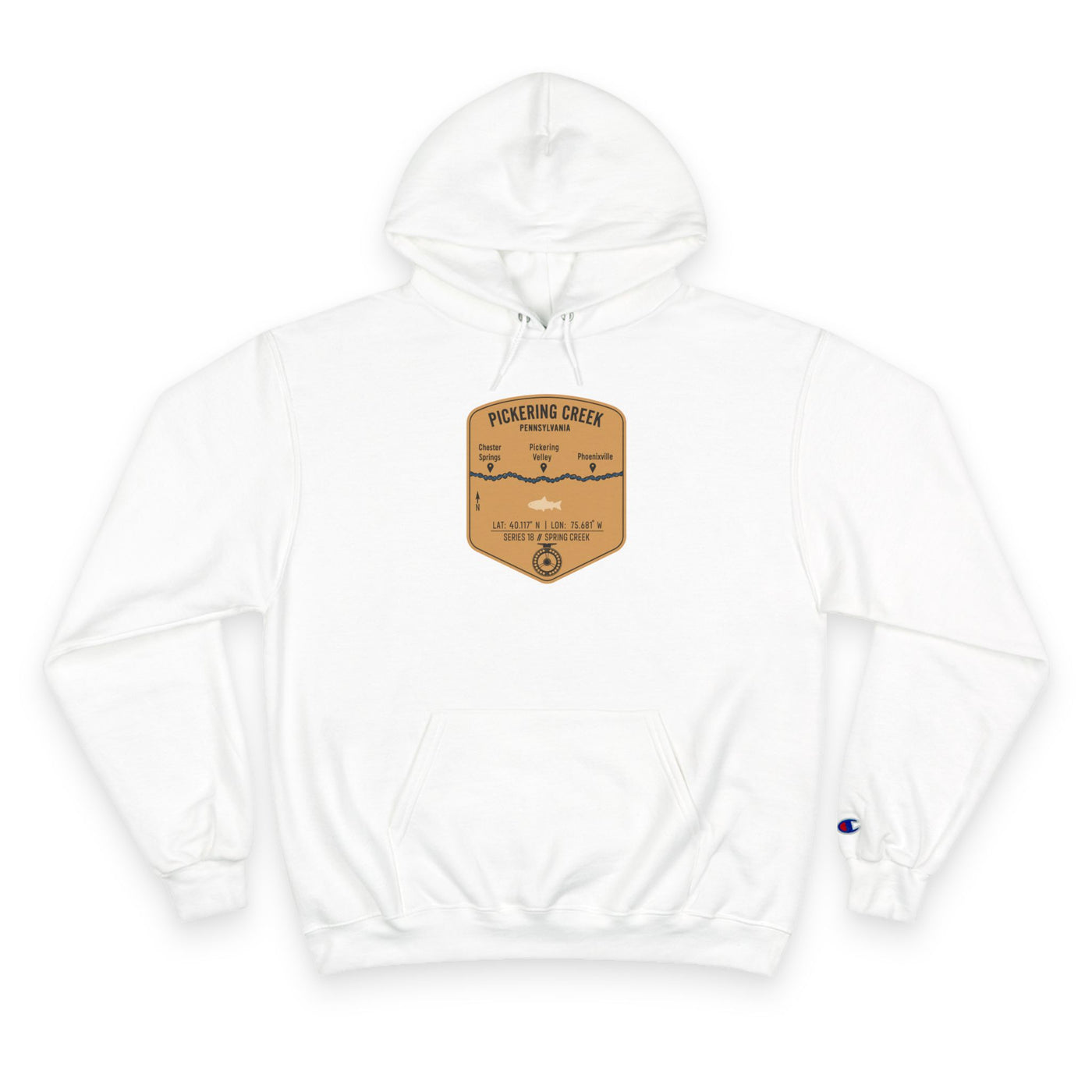 Pickering Creek Patch Graphic Hoodie | Outdoor Adventure