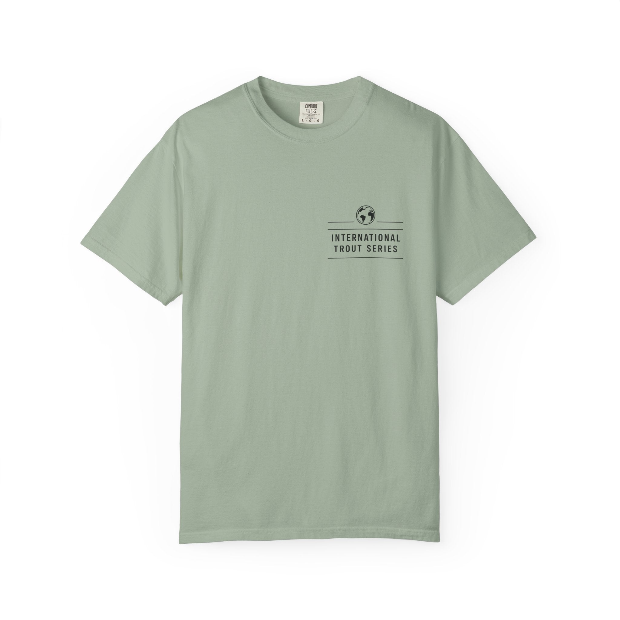 River Itchen England Fly Fishing Trout T-Shirt - Vintage Winchester Map Angler Gift - International Trout Series