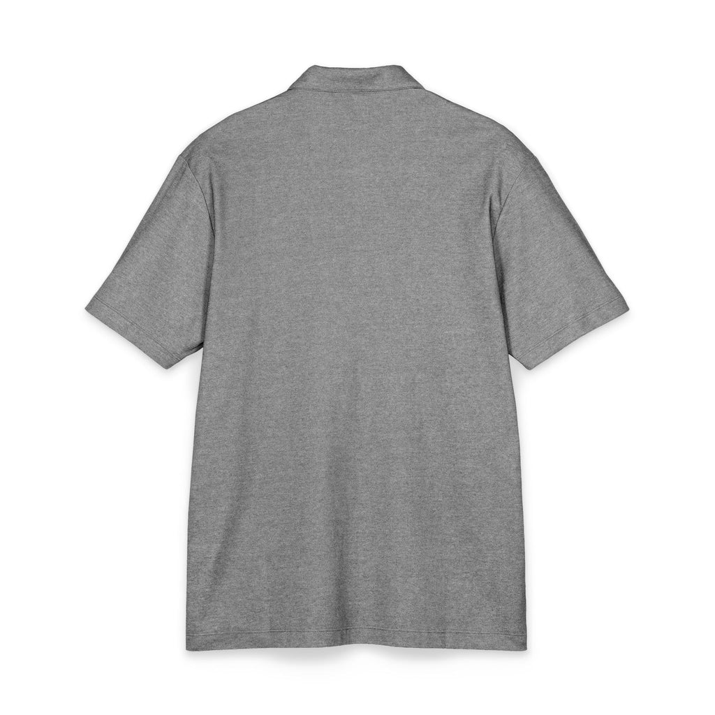 Big Horn River Fishing Map Polo | Port Authority® Fine Pique Blend