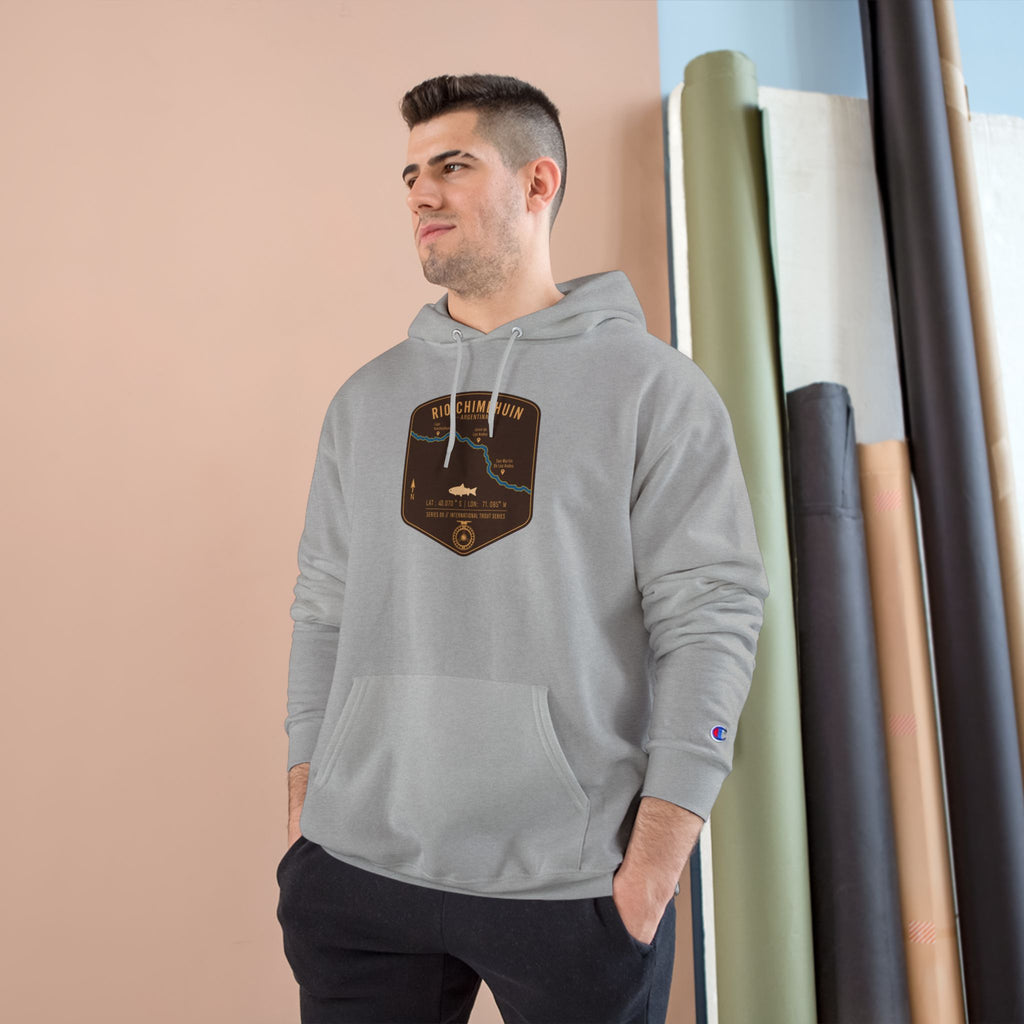 Global Series - Chimehuin River Argentina Patch Graphic Hoodie | Outdoor Adventure