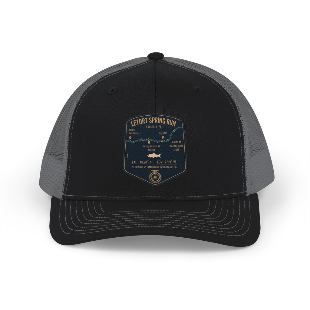 LeTort Spring Run Fishing Map Trucker Hat | Richardson 112