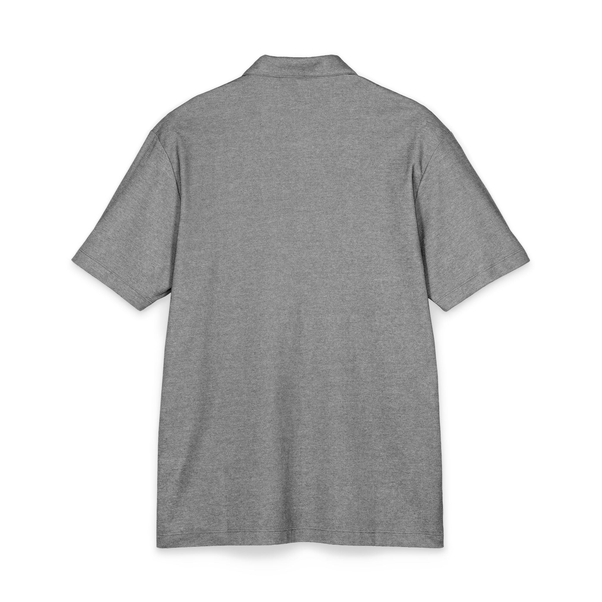 Upper Delaware Fishing Map Polo | Port Authority® Fine Pique Blend