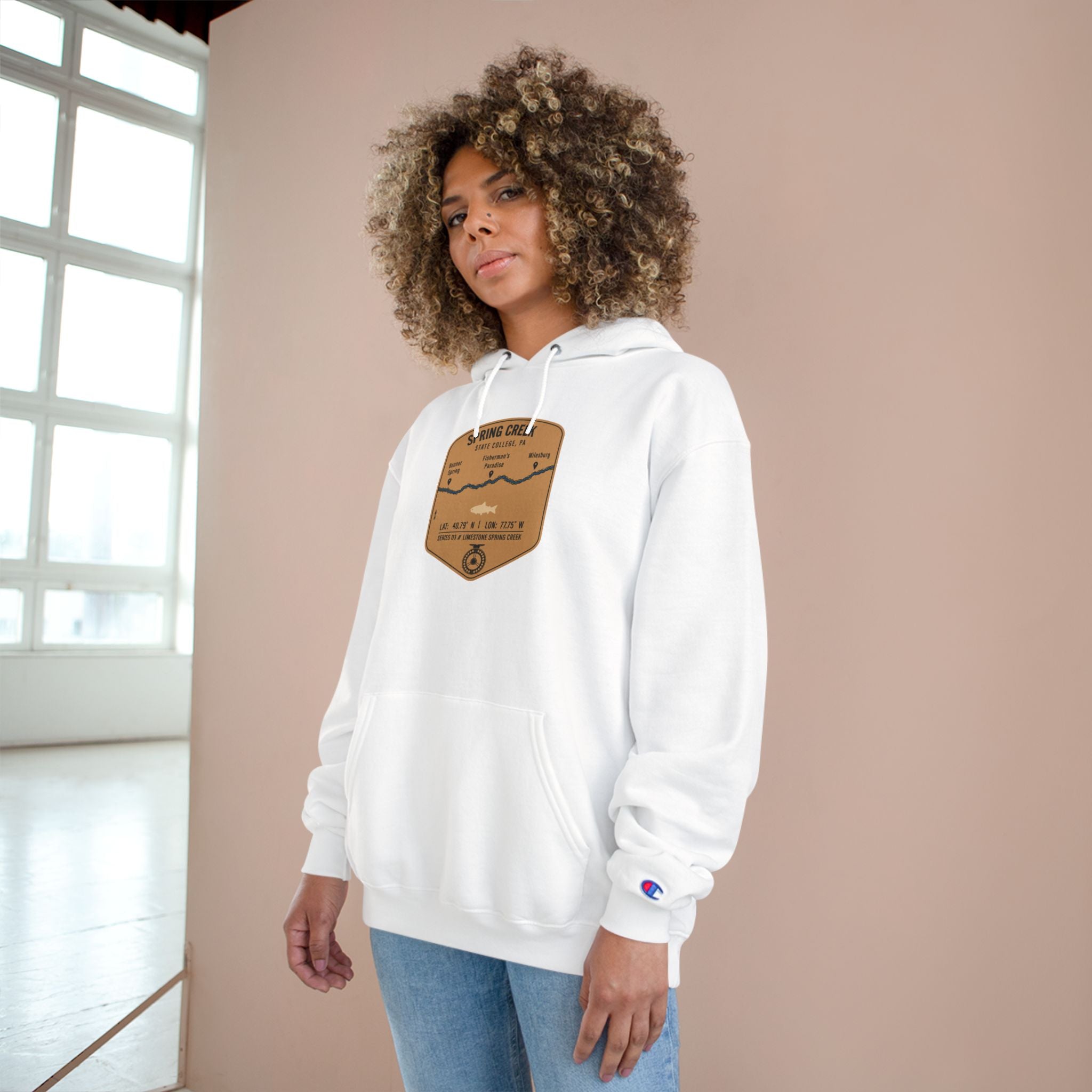 Spring Creek Patch Graphic Hoodie | Outdoor Adventure