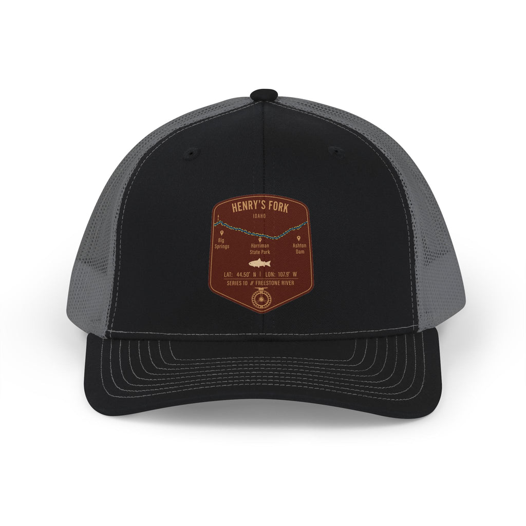 Henry's Fork Fishing Map Trucker Hat | Richardson 112