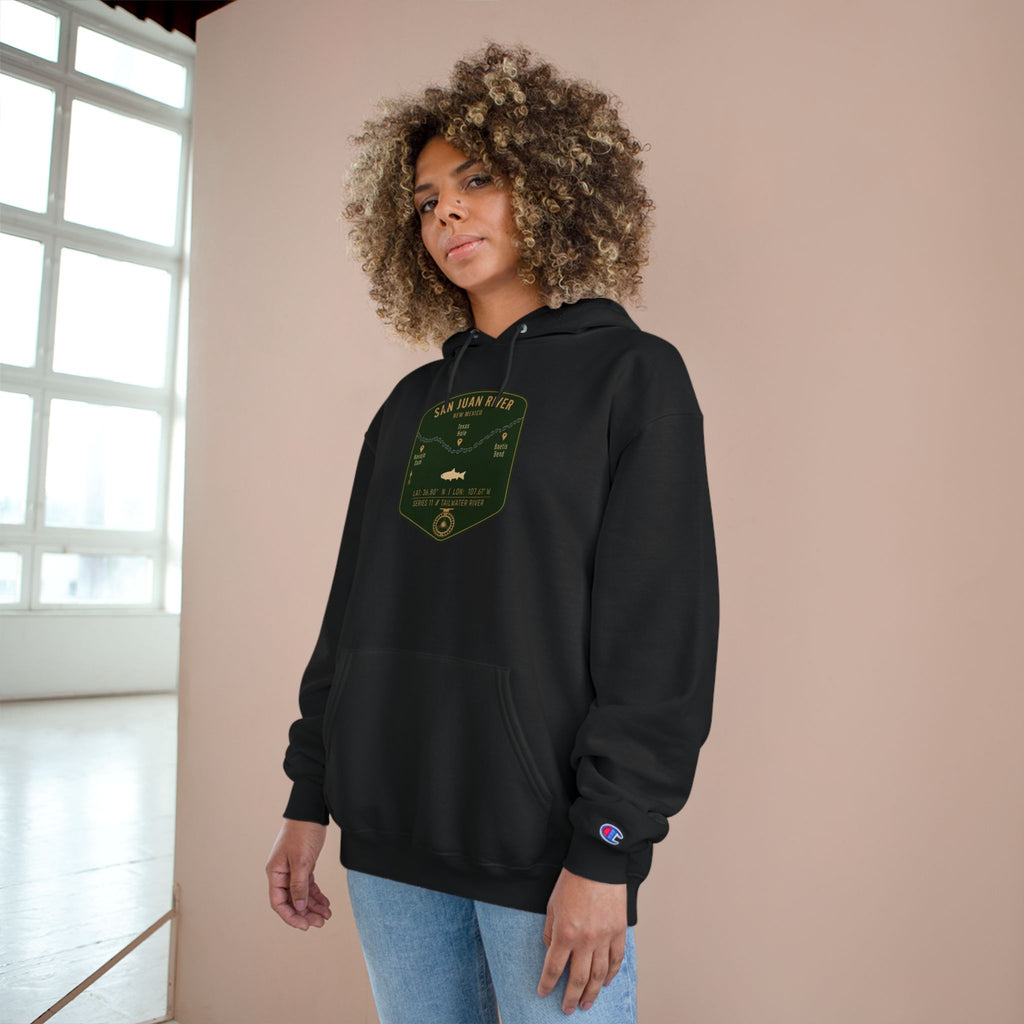 San Juan River Patch Graphic Hoodie | Outdoor Adventure