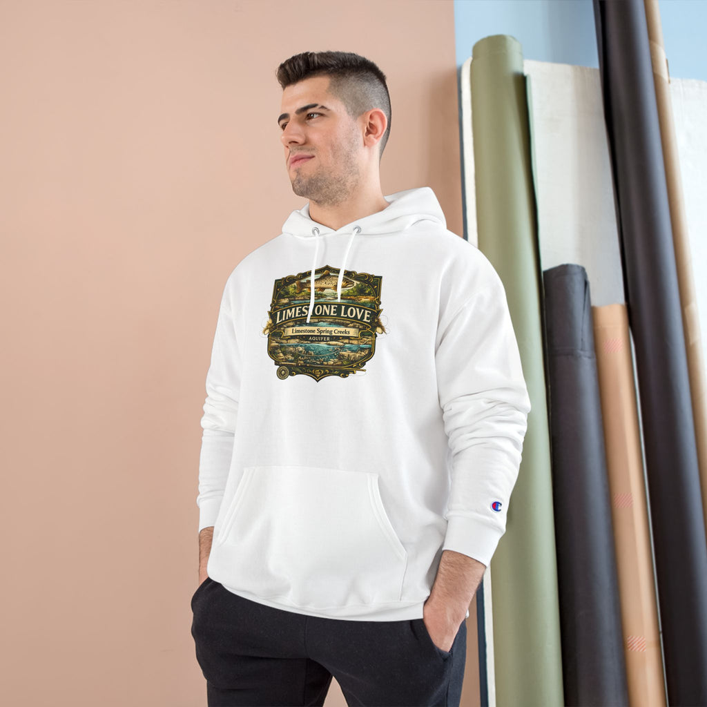 Limestone Love Patch Graphic Hoodie | Outdoor Adventure