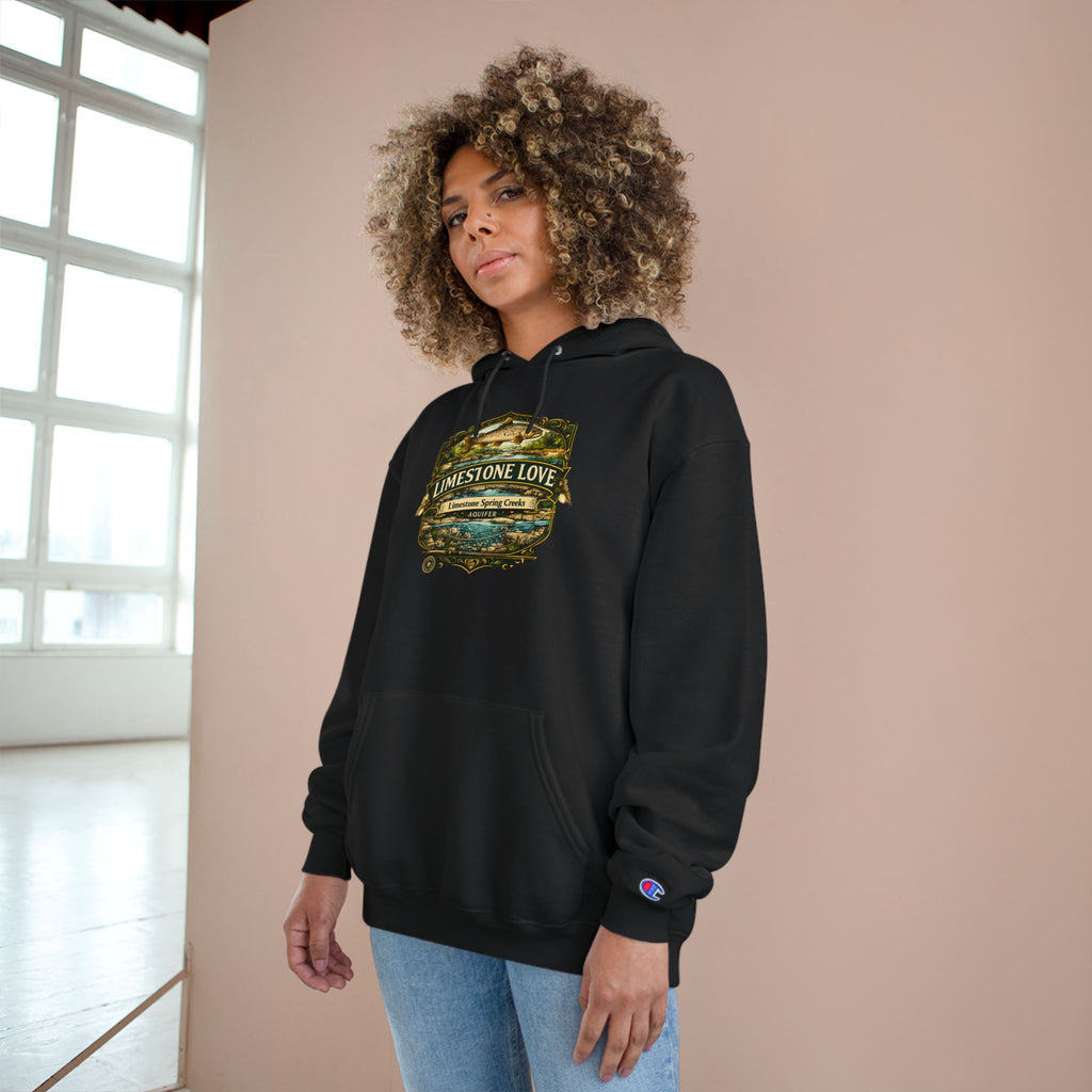 Limestone Love Patch Graphic Hoodie | Outdoor Adventure