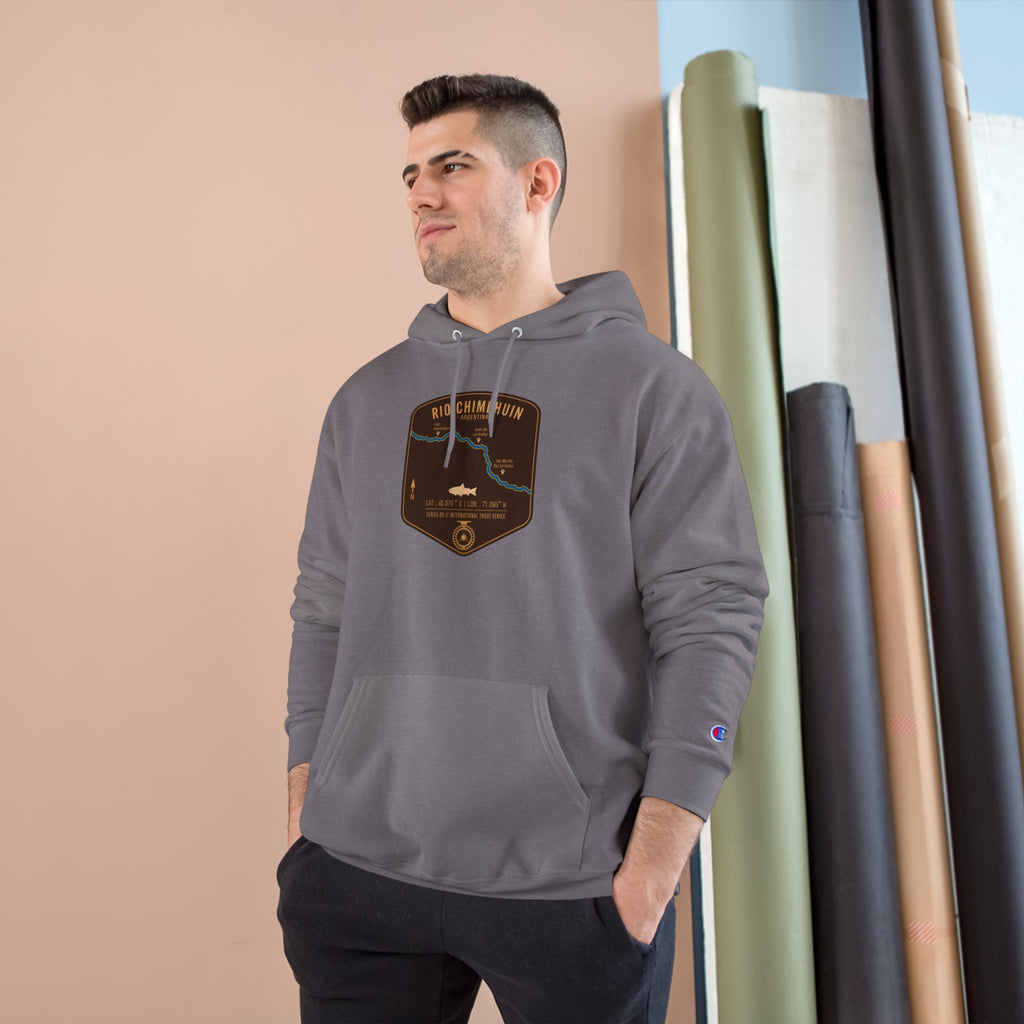 Global Series - Chimehuin River Argentina Patch Graphic Hoodie | Outdoor Adventure