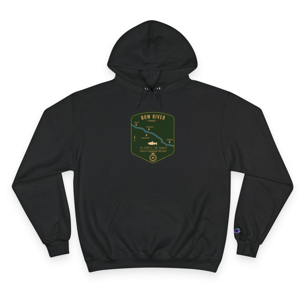 Global Series - Bow River Canada Patch Graphic Hoodie | Outdoor Adventure