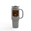 Rio Chimehuin Fishing Badge Travel Mug | 40oz Insulated Tumbler