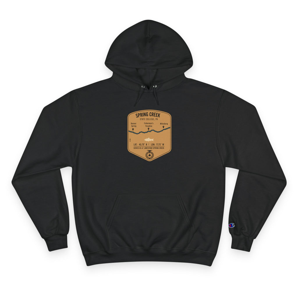 Spring Creek Patch Graphic Hoodie | Outdoor Adventure