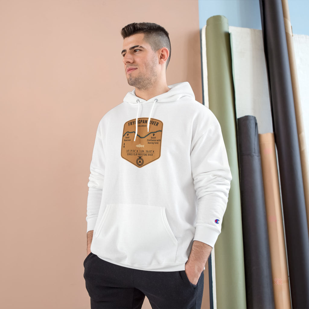 Fryingpan River Patch Graphic Hoodie | Outdoor Adventure