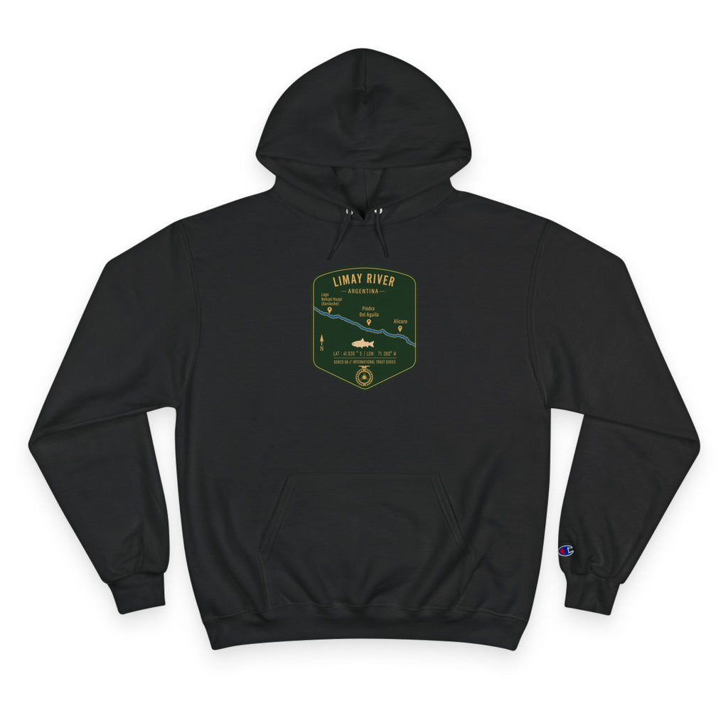 Global Series - Limay River Argentina Patch Graphic Hoodie | Outdoor Adventure