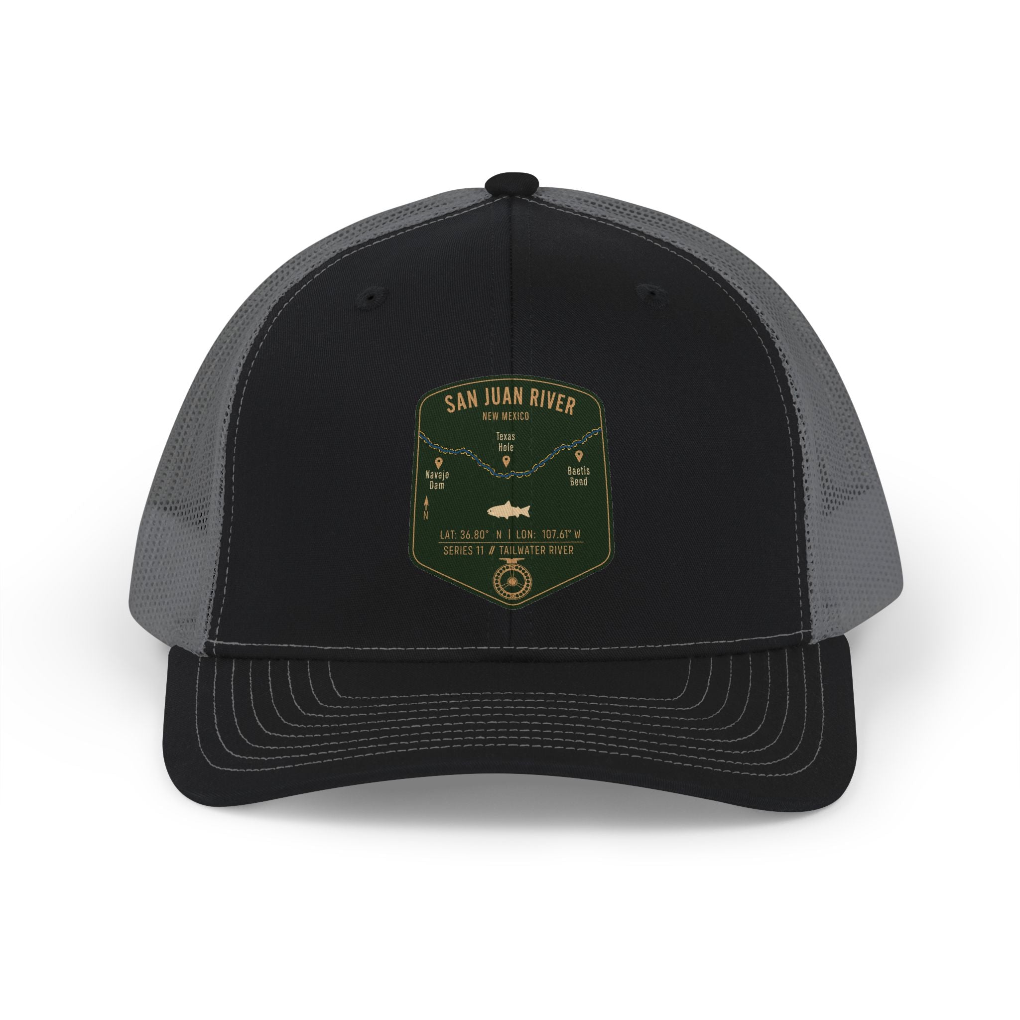 San Juan River Fishing Map Trucker Hat | Richardson 112