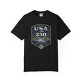 USA 250 River Heritage | Dark Badge Rugged Cotton Tee
