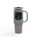 Mataura River Fishing Badge Travel Mug | 40oz Insulated Tumbler