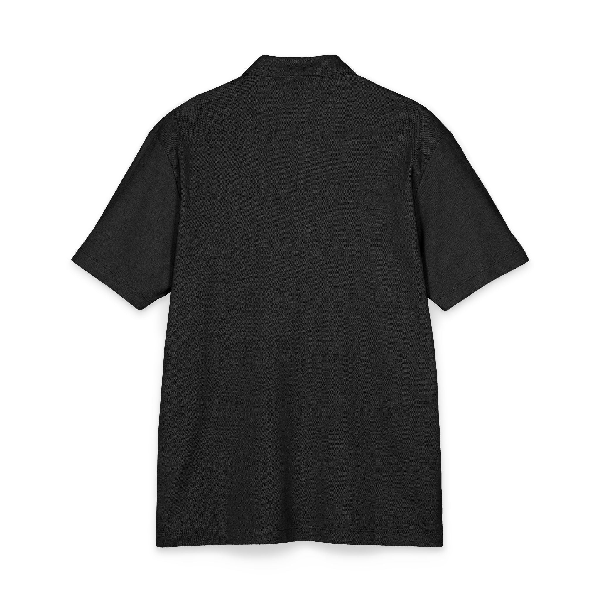 Bow River Fishing Map Polo | Port Authority® Fine Pique Blend