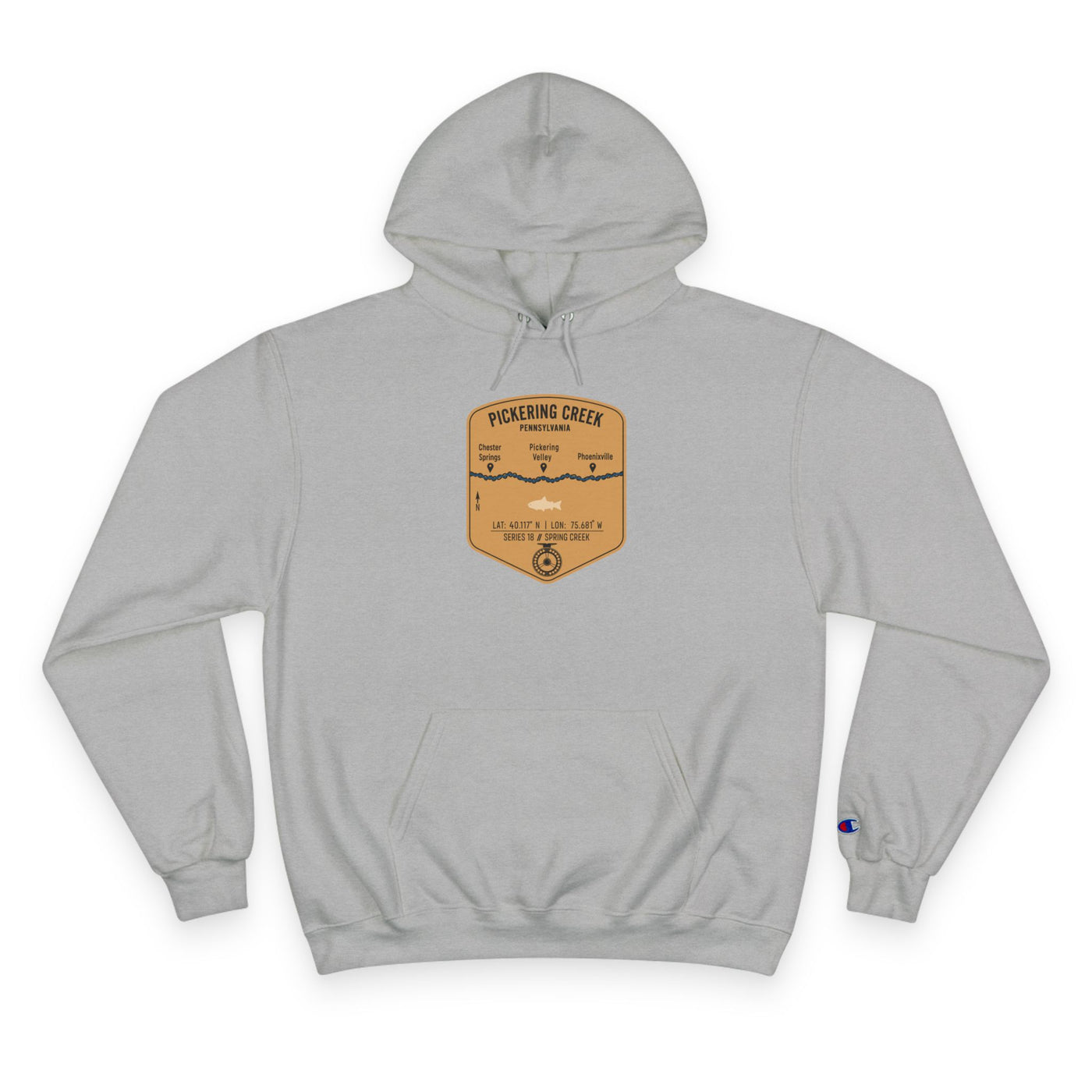 Pickering Creek Patch Graphic Hoodie | Outdoor Adventure