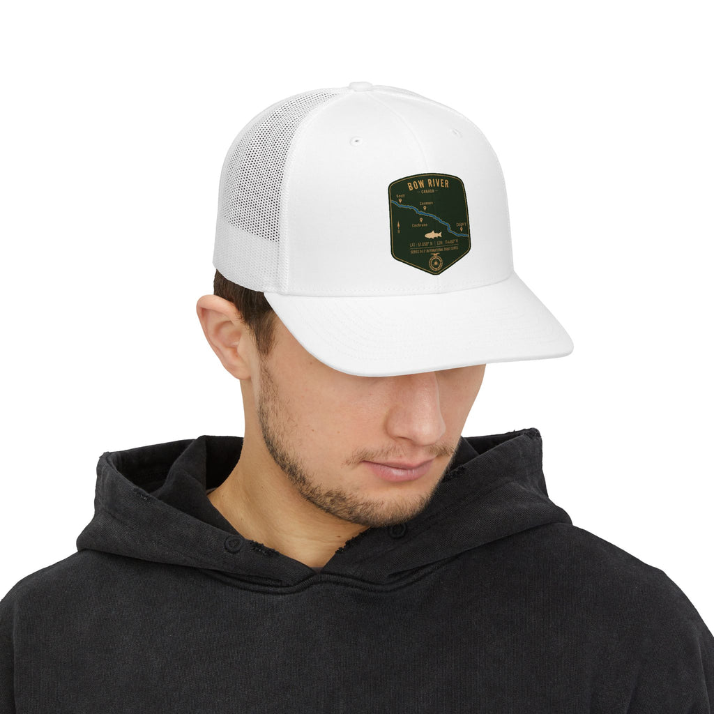 Global Series - Bow River Canada Fishing Map Trucker Hat | Richardson 112