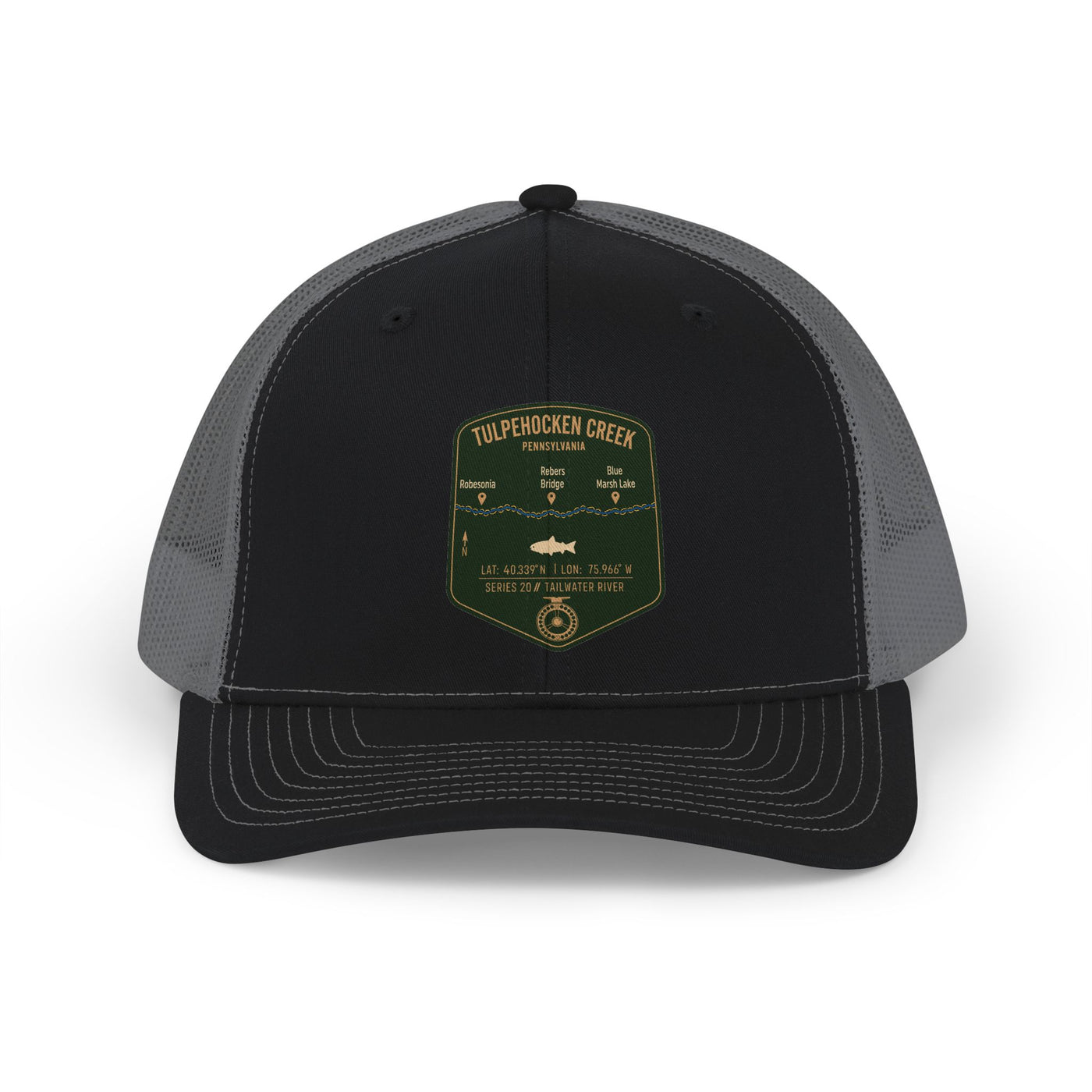 Tulpehocken Fishing Map Trucker Hat | Richardson 112