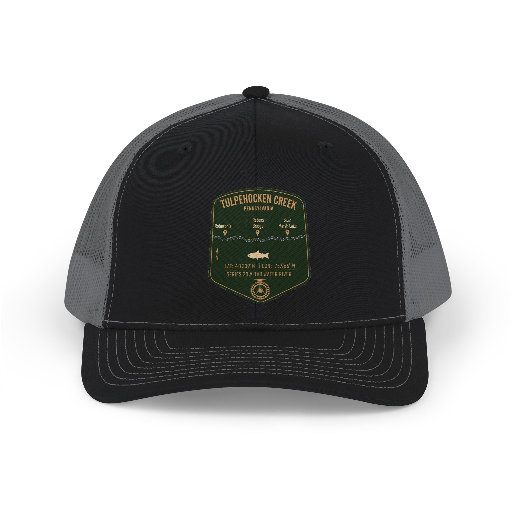 Tulpehocken Fishing Map Trucker Hat | Richardson 112