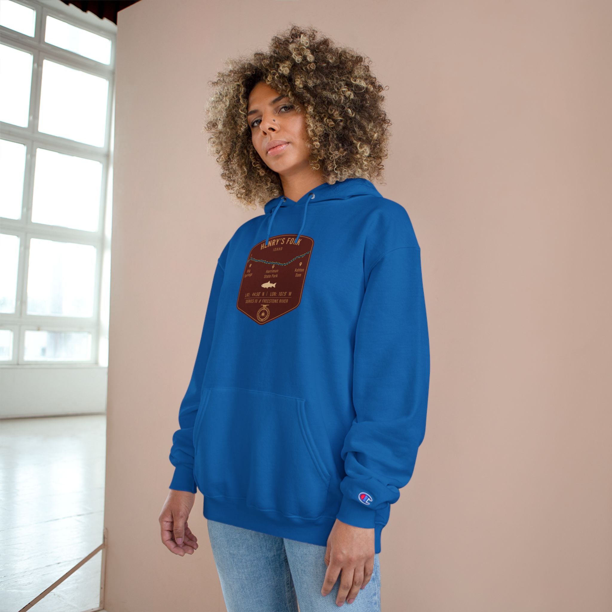 Henry's Fork Patch Graphic Hoodie | Outdoor Adventure