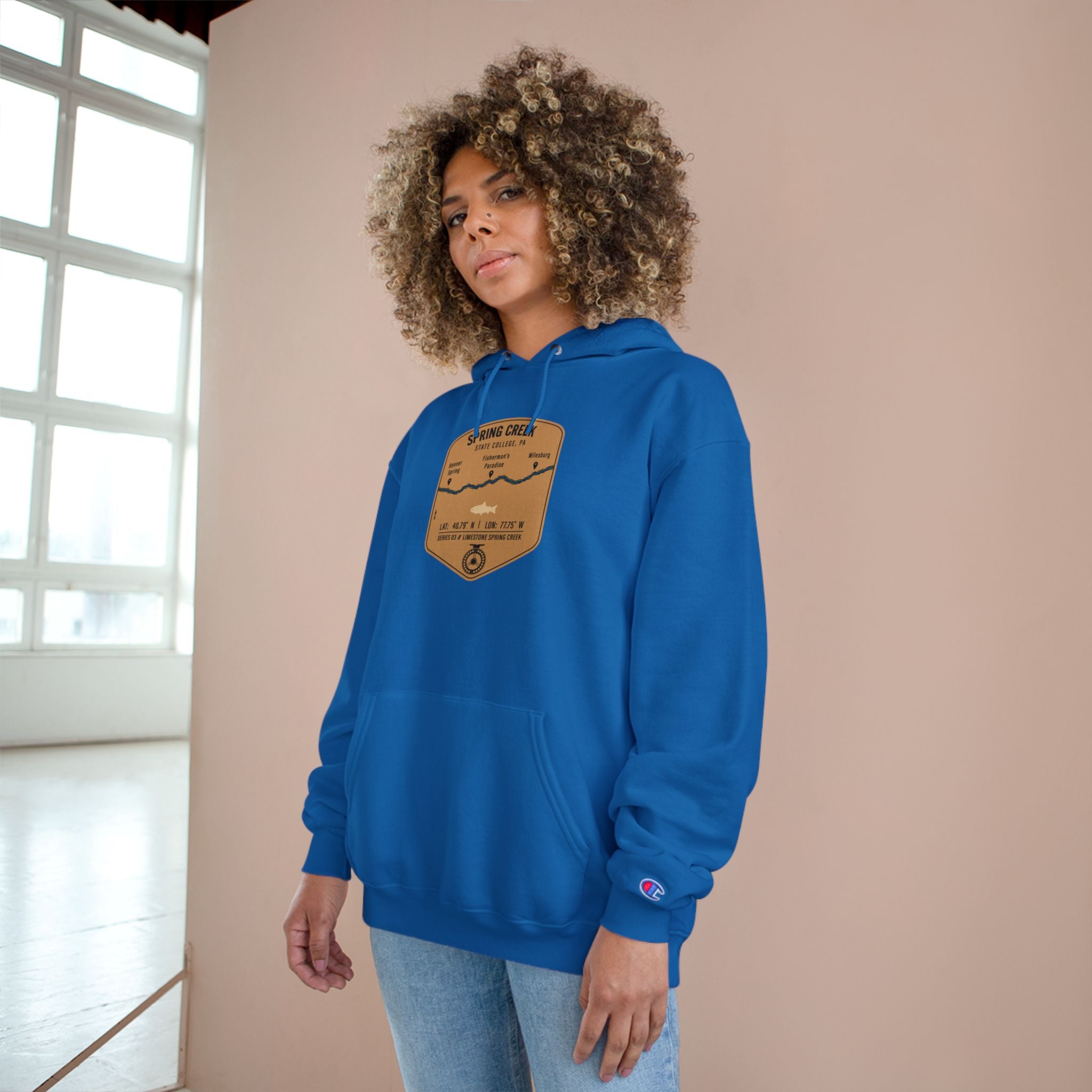 Spring Creek Patch Graphic Hoodie | Outdoor Adventure