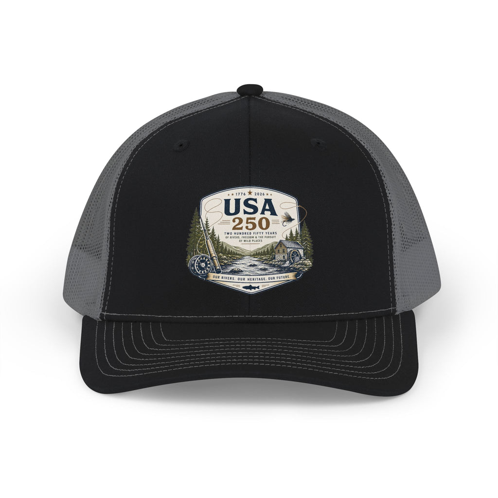 USA 250 River Heritage Trucker Hat | Light Badge | Richardson 112