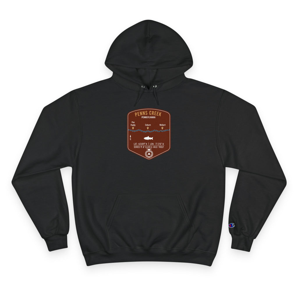 Penns Creek Patch Graphic Hoodie | Outdoor Adventure