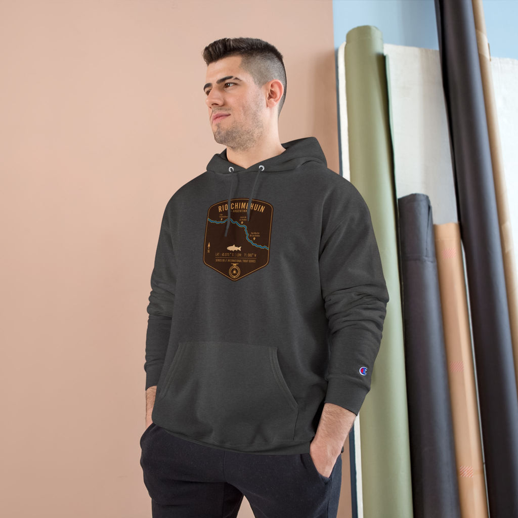 Global Series - Chimehuin River Argentina Patch Graphic Hoodie | Outdoor Adventure