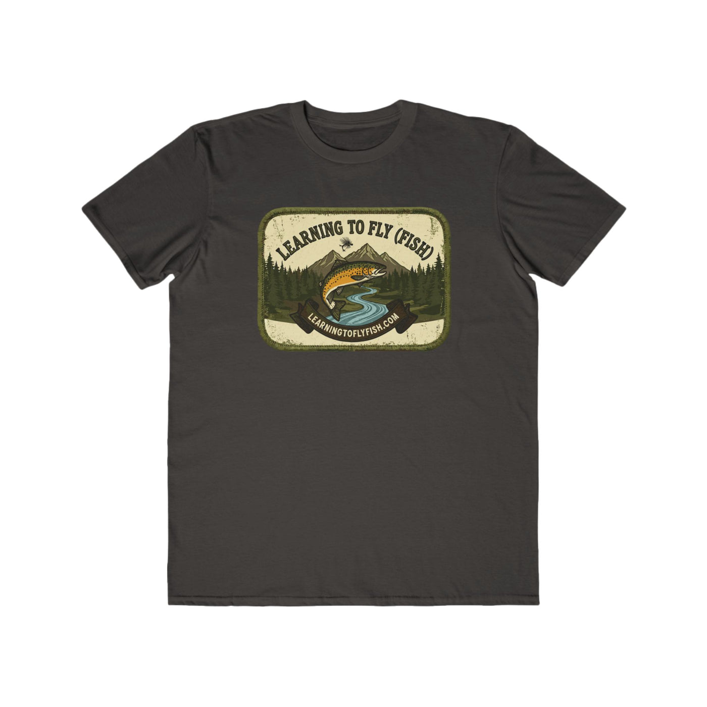 Learning to Fly (Fish) | Lightweight Cotton Trout Tee