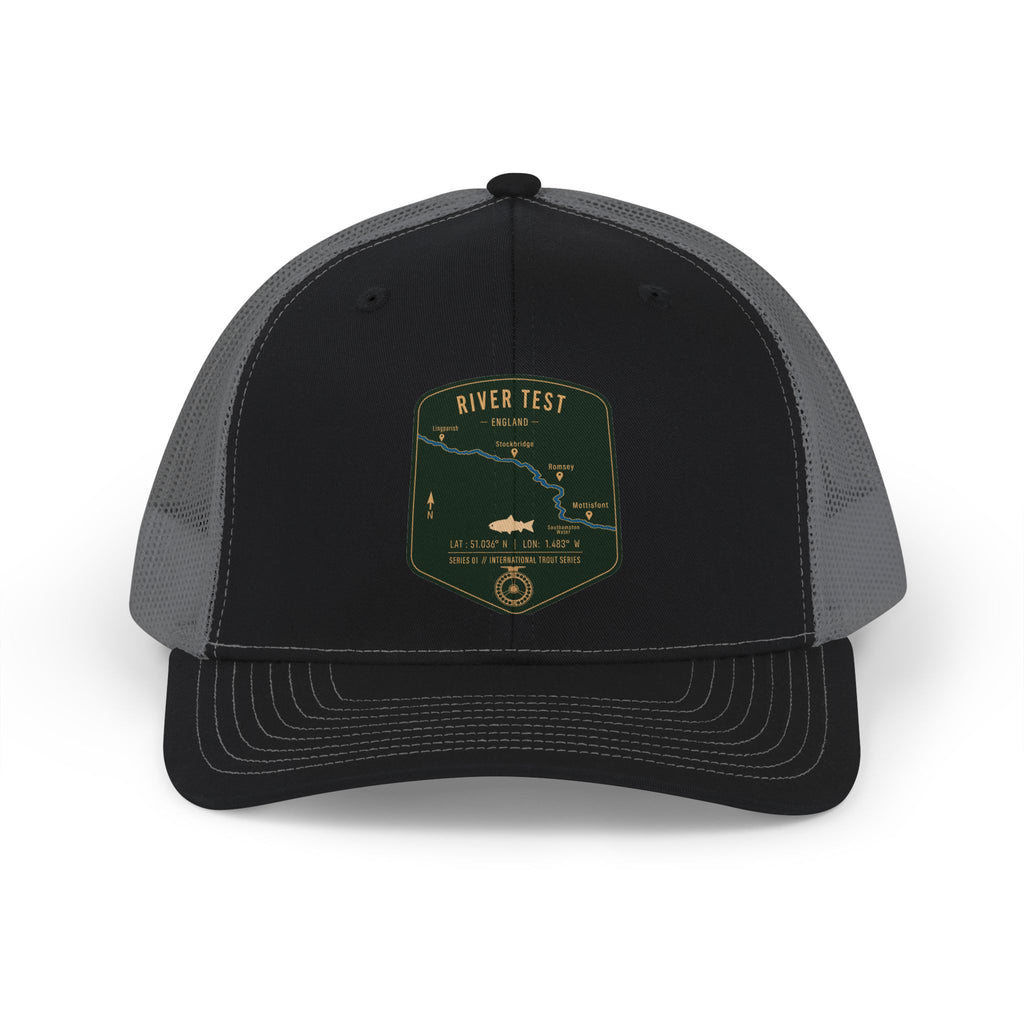 Global Series - River Test England Fishing Map Trucker Hat | Richardson 112
