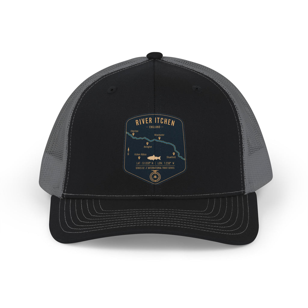 Global Series - River Itchen England Fishing Map Trucker Hat | Richardson 112