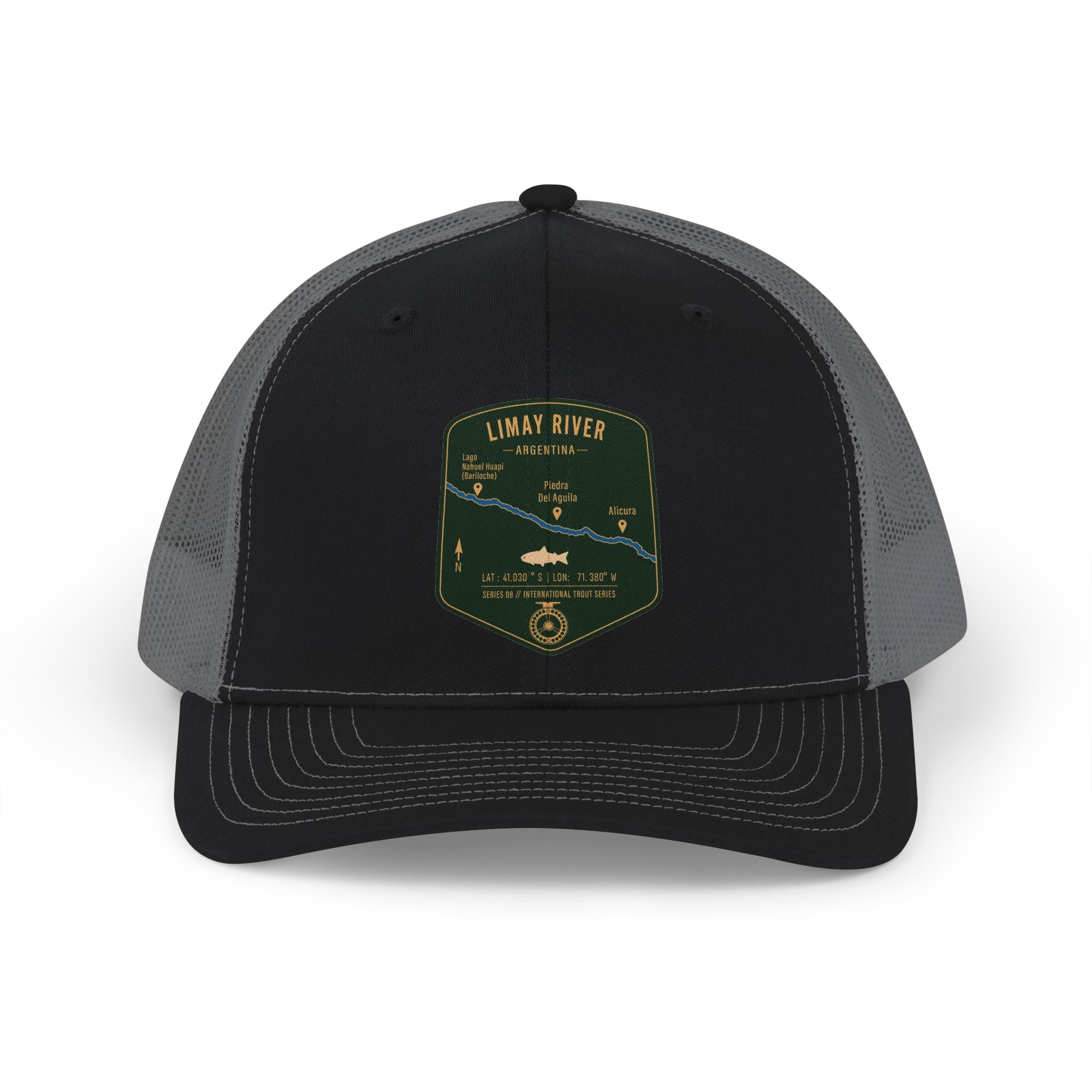 Global Series - Limay River Argentina Fishing Map Trucker Hat | Richardson 112