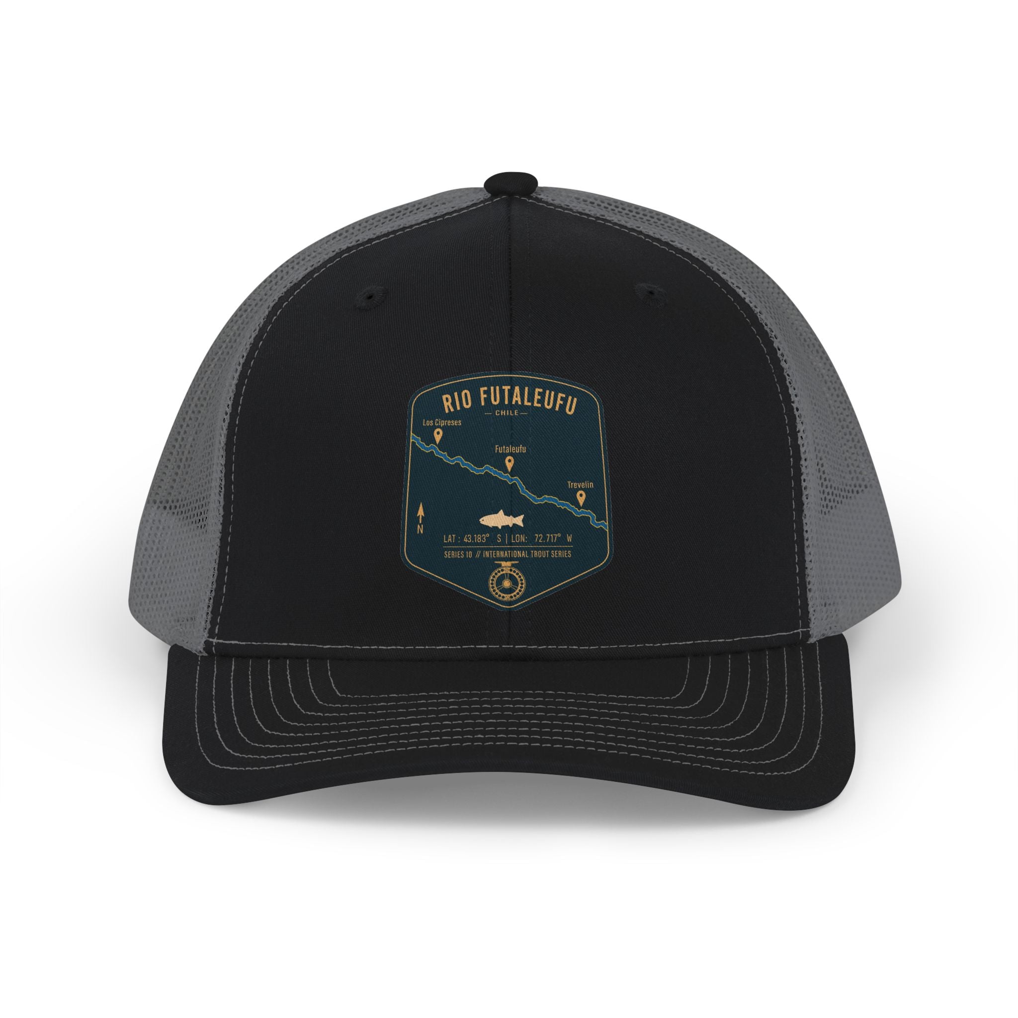 Global Series - Rio Futaleufu Chile Fishing Map Trucker Hat | Richardson 112