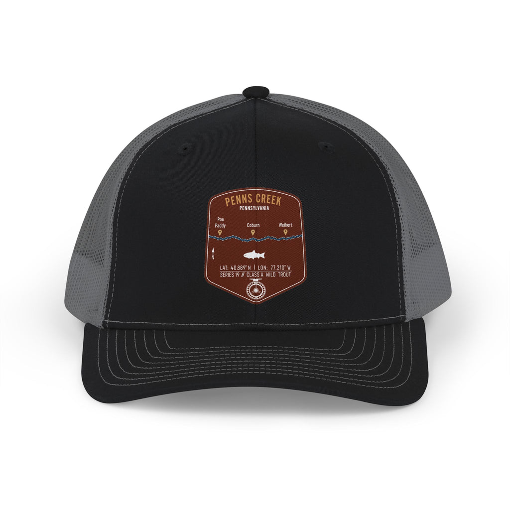 Penns Creek Fishing Map Trucker Hat | Richardson 112