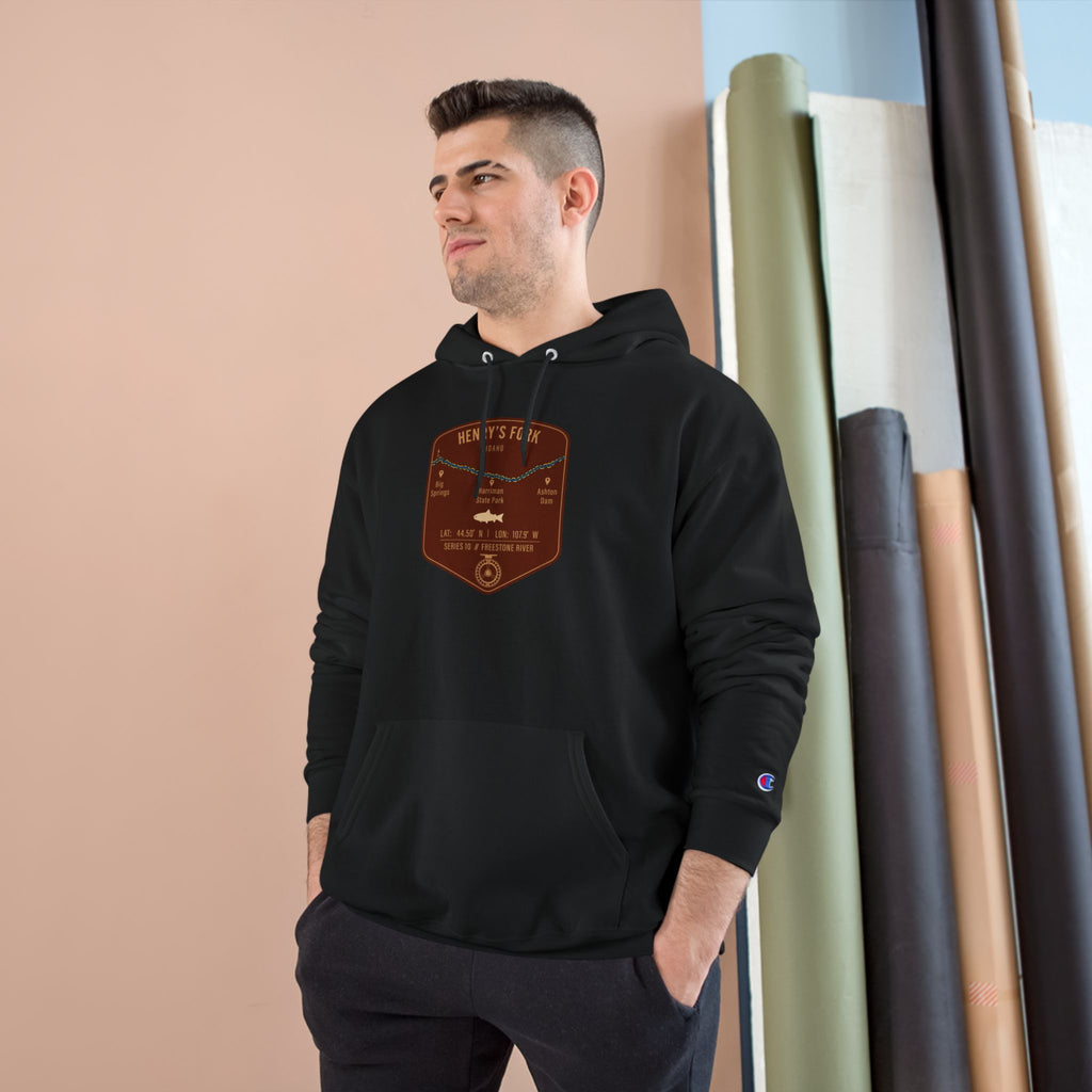 Henry's Fork Patch Graphic Hoodie | Outdoor Adventure